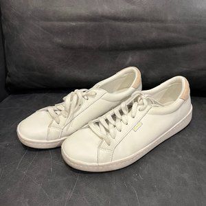 Keds Ace Leather White/Blush Size 8